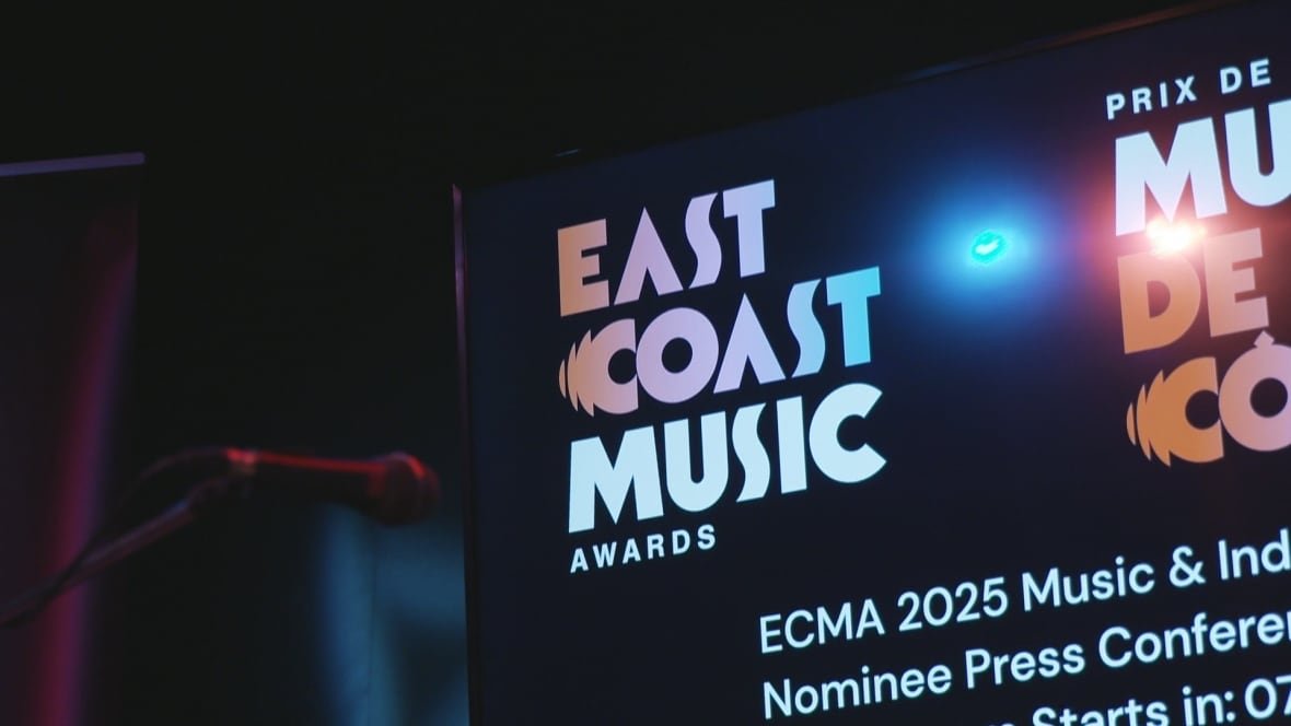 east-coast-music-awards-1 A screen and a microphone